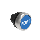 LOVATO LOVLPCB1196 PULSANTE RASATO RESET BLU