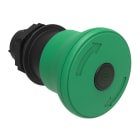 LOVATO - LOVLPCBL6643 PULSANTE FUNGO 40MM VERDE LUMIN.SG.ROTAZ