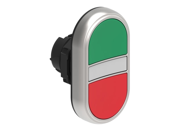 LOVATO LOVLPCBL7113 PULSANTI DOPPI RASATI V/R+IND.LUM.