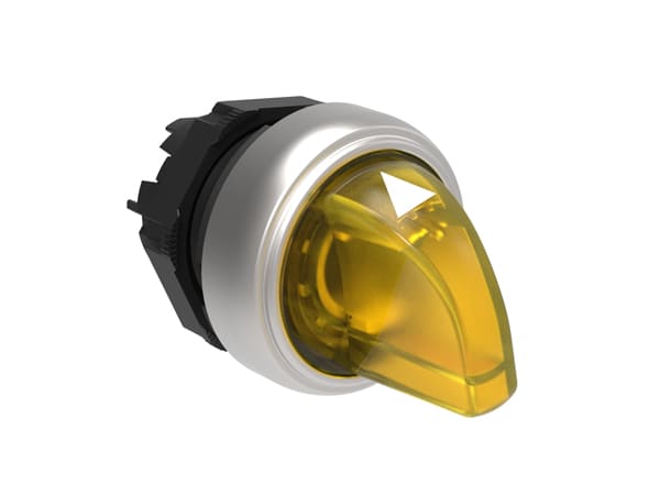 LOVATO LOVLPCSL1315 SELETTORE LUMINOSO GIALLO 1>0<2