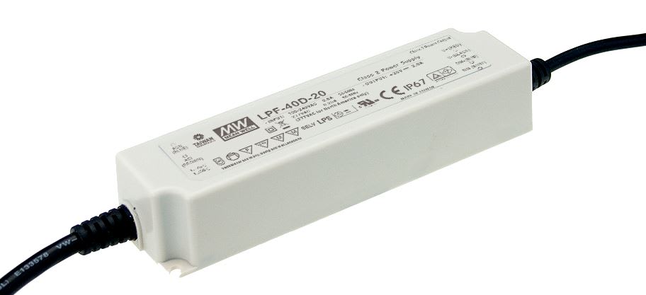 DIGIMAX SRL - DIXLPF-40D-12 DRIVER LED 12V 40W IP67 DIM 1-10V 90-305
