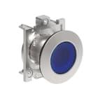 LOVATO LOVLPFBL106 PULSANTE LUMINOSO A FILO MET.RASATO BLU