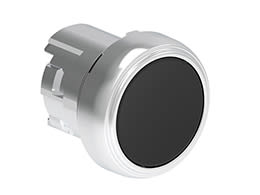 LOVATO - LOVLPSB102 PULSANTE MET. RASATO NERO