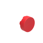 LOVATO LOVLPXB204 TAPPO SPORG. ROSSO PULSANTI A IMPULSO