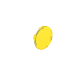 LOVATO - LOVLPXBL105 TAPPO RASATO GIALLO PULSANTI LUMINOSI