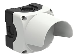 LOVATO - LOVLPZP1A8P PULSANTIERA GRIGIA 1 FORO CON GUARDIA