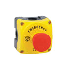 LOVATO LOVLPZP1B5608 PULS. GIA.+40MM PUSH/PULL+1NC+EMERGE STP