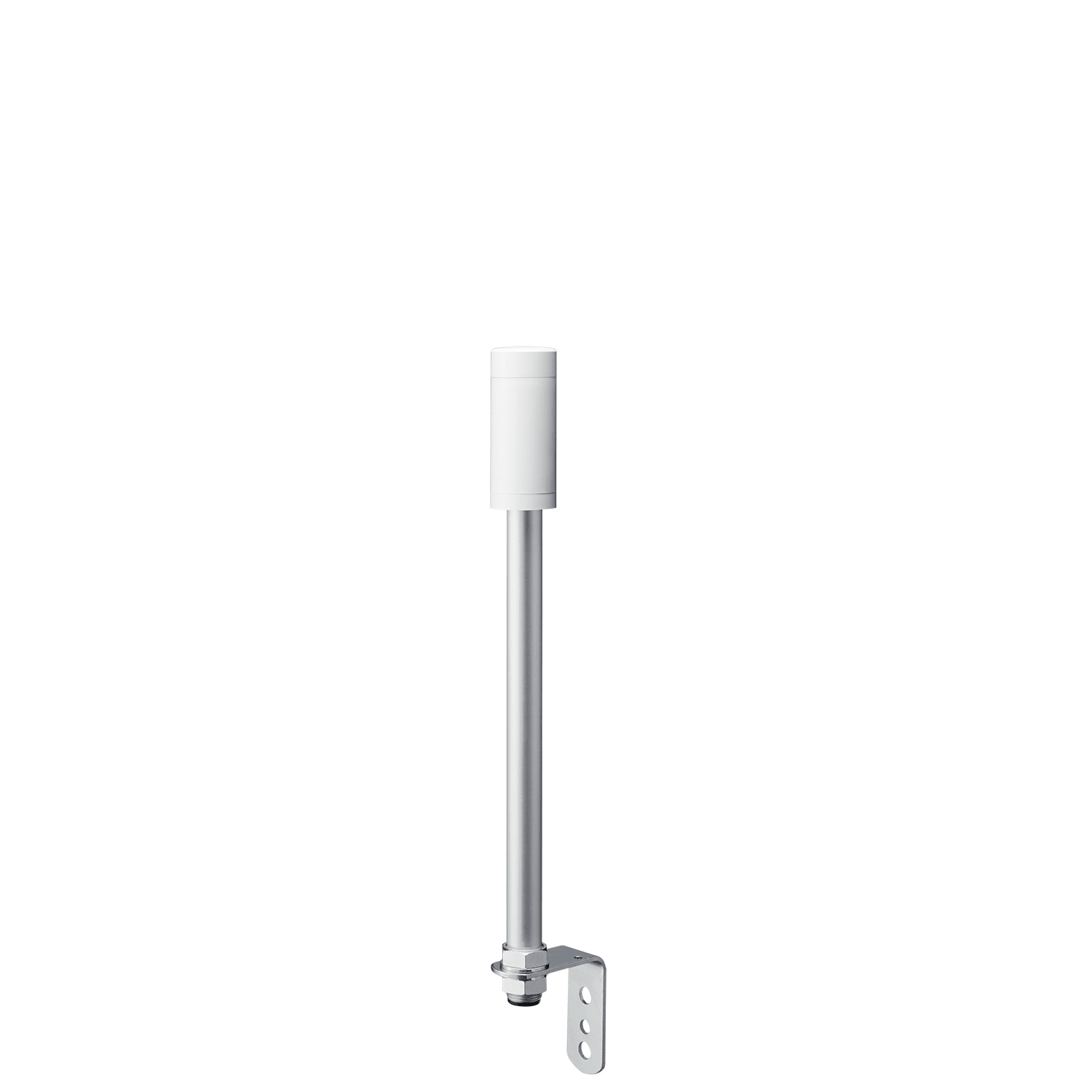 PATLITE EUROPE GMBH PMHLR4-02LJNW Modulo base, bianco, 24 VCC, 40 mm, paletto con staffa angolare a L, cavo, IP65