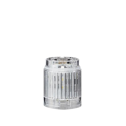 PATLITE EUROPE GMBH PMHLR4-E-C Modulo LED, bianco, lente trasparente, diametro 40 mm, per torrette serie LR4