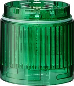 PATLITE EUROPE GMBH PMHLR5-E-G Modulo LED, verde, lente colorata, diametro 50 mm, per torrette serie LR5