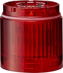 PATLITE EUROPE GMBH PMHLR5-E-R Modulo LED, rosso, lente colorata, diametro 50 mm, per torrette serie LR5