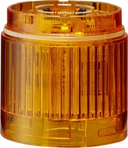 PATLITE EUROPE GMBH PMHLR5-E-Y Modulo LED, ambra, lente colorata, diametro 50 mm, per torrette serie LR5