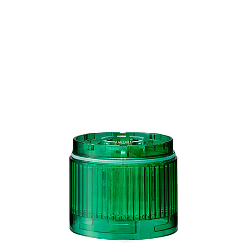PATLITE EUROPE GMBH PMHLR6-E-G Modulo LED, verde, lente colorata, diam. 60mm, per torrette segnalazione LR6