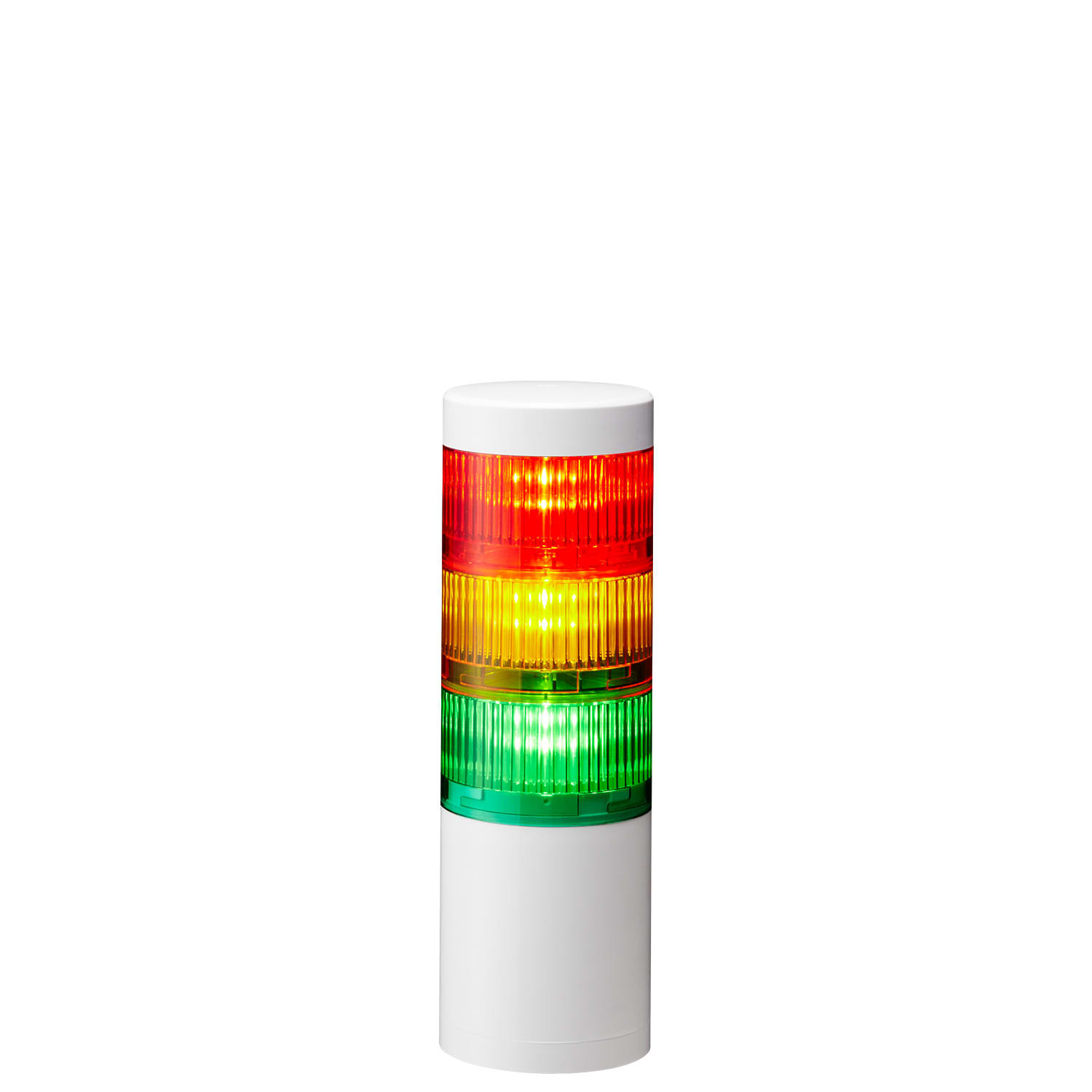 PATLITE EUROPE GMBH - PMHLR7-302WJBW-RYG LR7 BIANCA PREAS 3 MOD 24V MONT CON BUZ