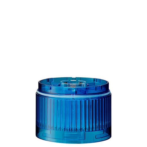 PATLITE EUROPE GMBH PMHLR7-E-B Modulo LED, blu, lente colorata, diam. 70mm, per torrette segnalazione LR7