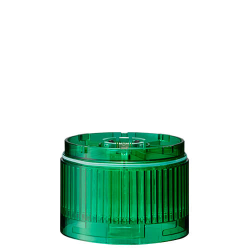 PATLITE EUROPE GMBH PMHLR7-E-G Modulo LED, verde, lente colorata, diam. 70mm, per torrette segnalazione LR7
