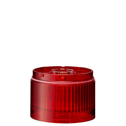 PATLITE EUROPE GMBH PMHLR7-E-R Modulo LED, rosso, lente colorata, diam. 70mm, per torrette segnalazione LR7