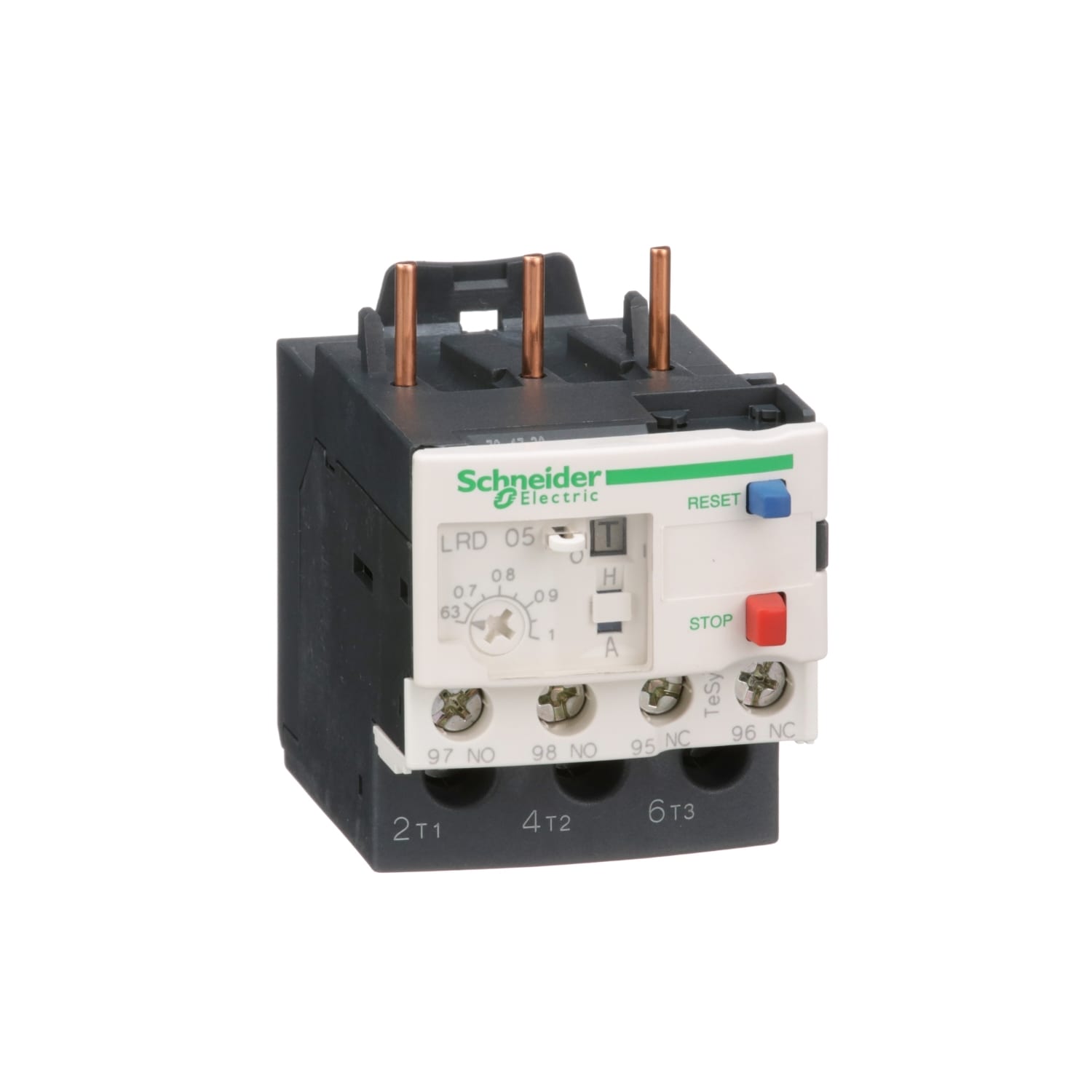 SCHNEIDER ELECTRIC - SNRLRD05 Relè sovraccarico termico per motore TeSys - 0,63...1 A - Classe 10A