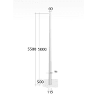 LINEA LIGHT (ILED) - ILD98152 PALO CONIC.DA LAMIER.SP3 HFT5MT ZIN