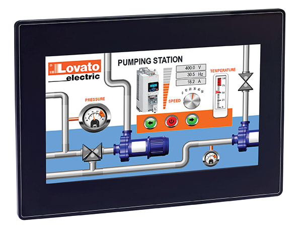 LOVATO LOVLRHA10 HMI DISPLAY 10 TFT LCD