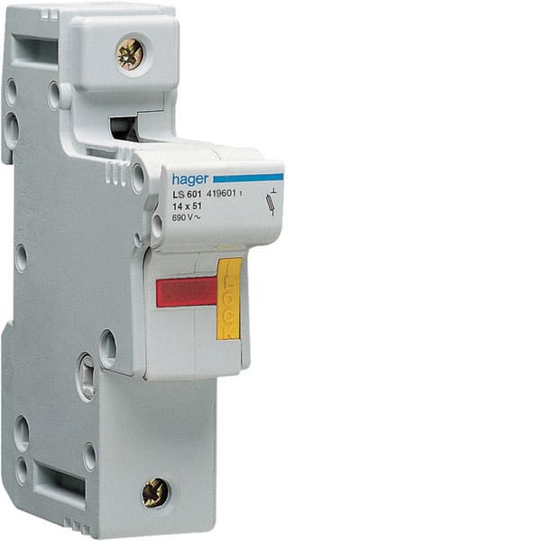 HAGER HAGLS601 PORTAFUSIB. ACCESS. 14X51 1P 1.5M