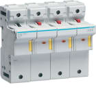 HAGER HAGLS704 PORTAFUSIB. ACCESS. 22X58 3P+N 8M