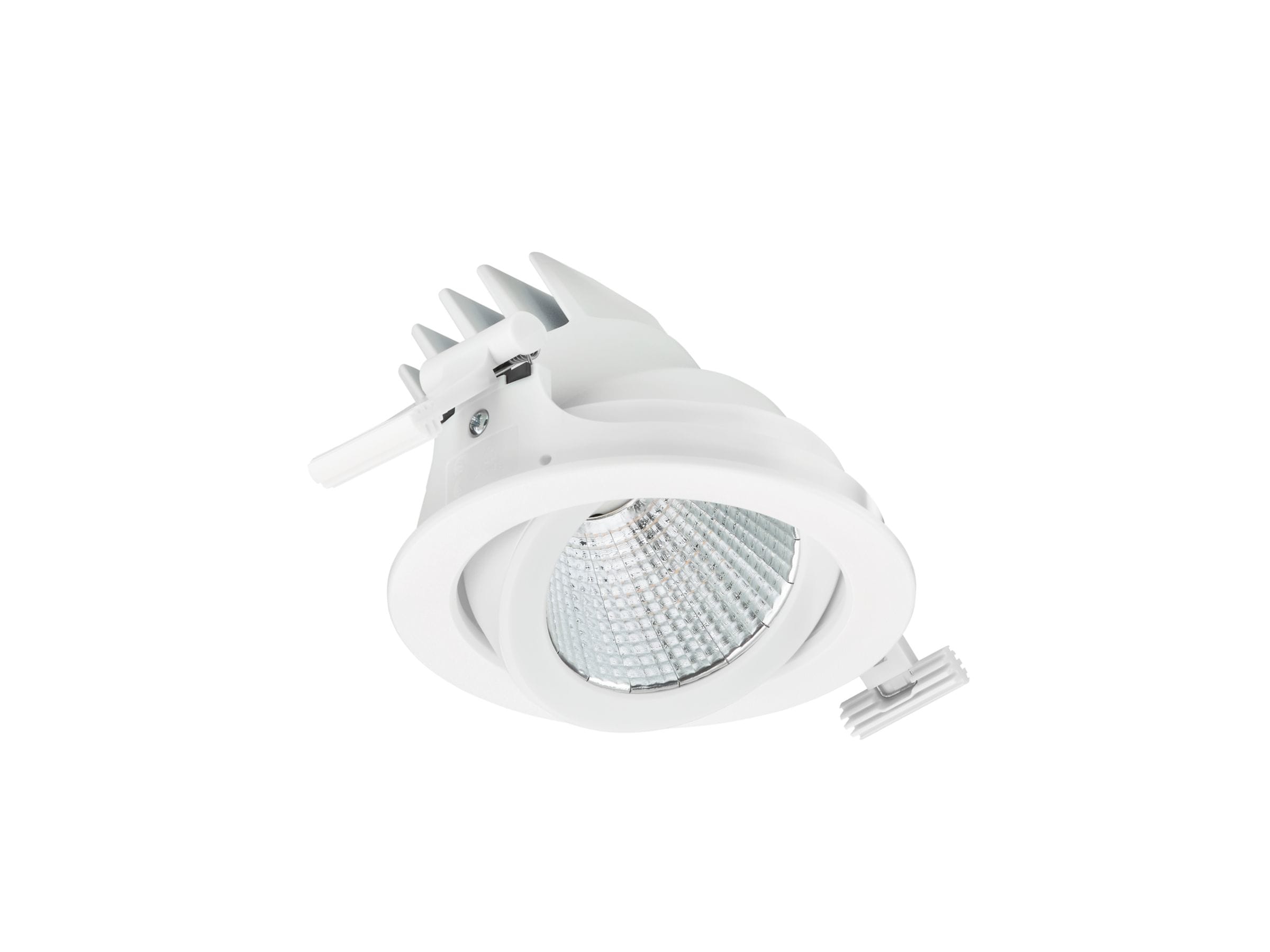 SIGNIFY ITALY SPA PHA97889100 LuxSpace Accent Compact Adjustable, 23.5 W, D125 mm, 2850 lm, 3000 K, Fascio medio, Riflettore PerfectAccent, Bianco, IP20