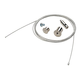 SLV ITALIA SRL SLV145800 EUTRAC CAVO SOSPENSIONE, CROMO , 1,5M