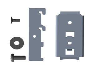 ITALWEBER SPA ITW3100260 ACCESSORIO FISS.DIN-Z-LTS/K-00