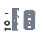 ITALWEBER SPA ITW3100261 ACCESSORIO FISS.DIN-Z-LTS/K-1