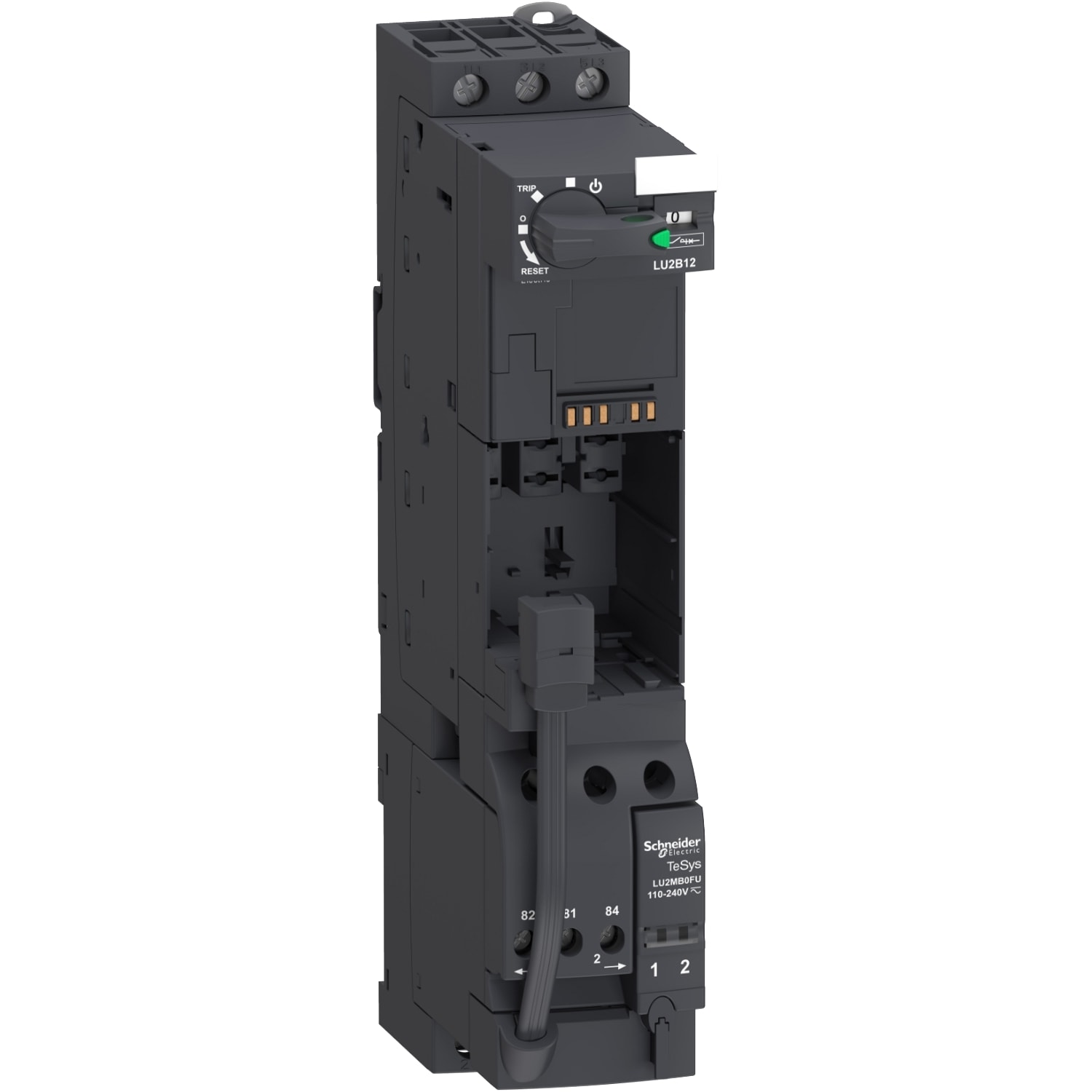 SCHNEIDER ELECTRIC - SNRLU2BA0BL Base di potenza - TeSys U - 12 A - 24 V CC - S/controllo connessioni