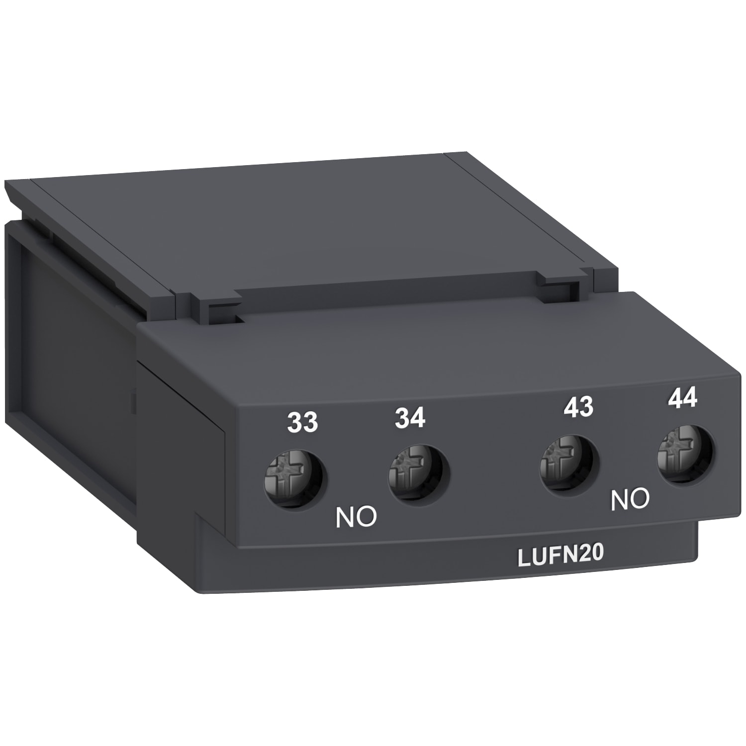 SCHNEIDER ELECTRIC SNRLUFN20 AUX CONTACT MOD 2NO