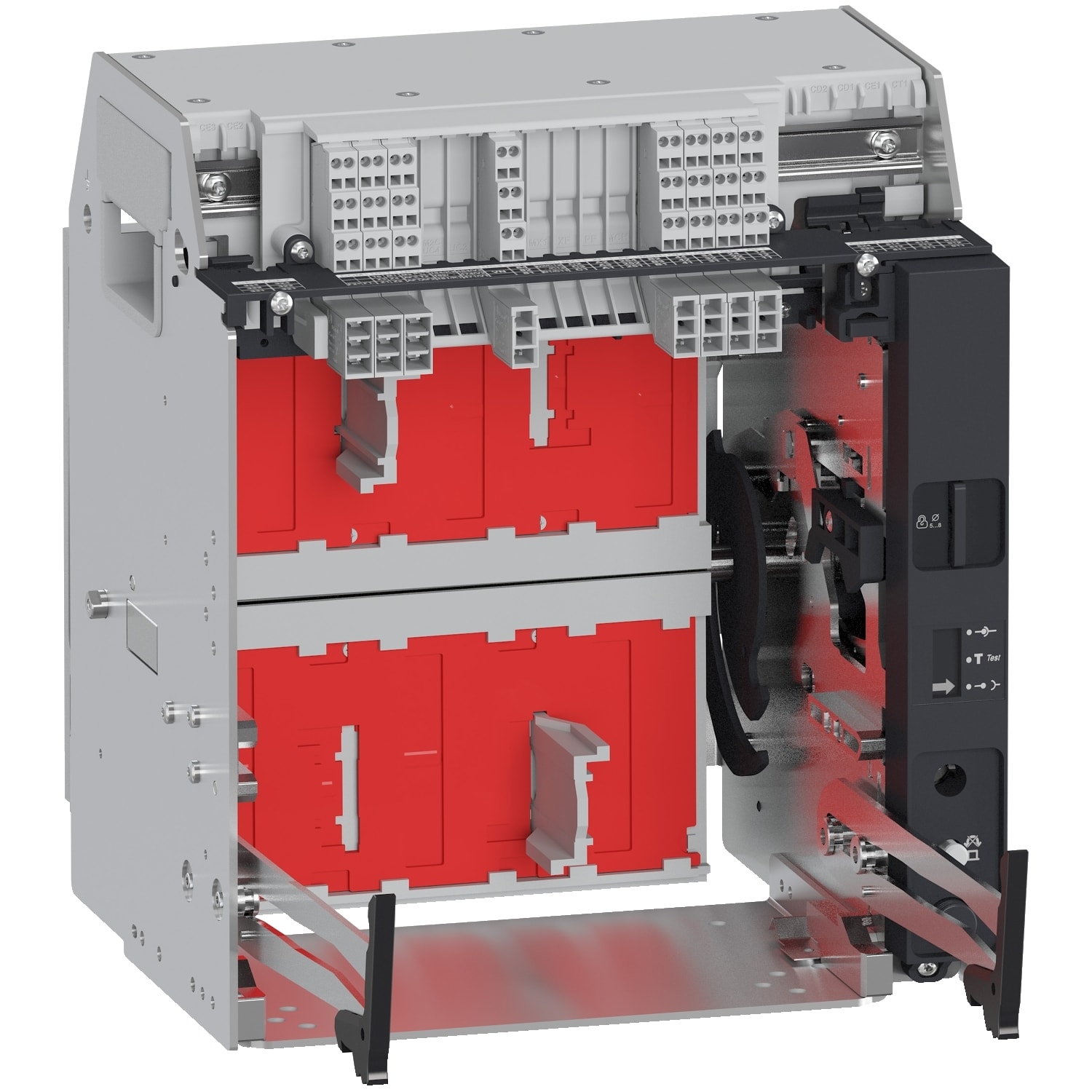 SCHNEIDER ELECTRIC SNRLV833722 TELAIO MTZ1 3P 06/12 H1/H2/H3/HA