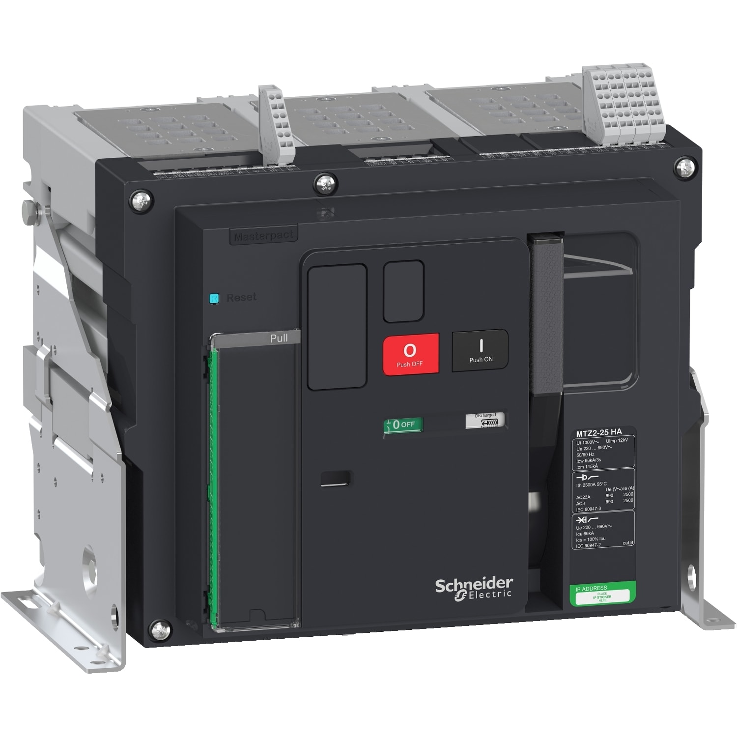 SCHNEIDER ELECTRIC SNRLV848074 MTZ2 25 HA 3P FISSO