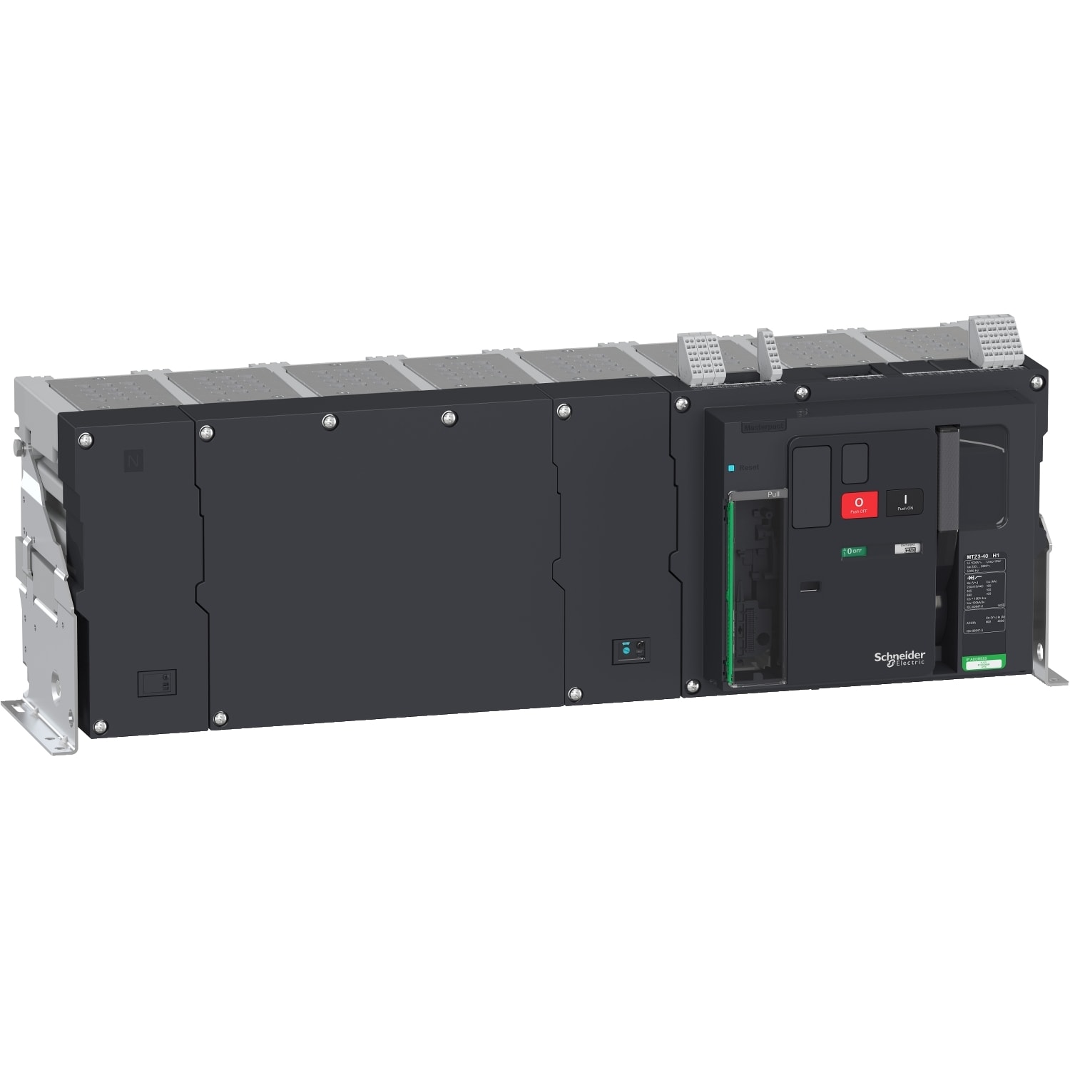 SCHNEIDER ELECTRIC SNRLV848109 MTZ3 40 H1 4P FISSO SENZA MICROLOGIC
