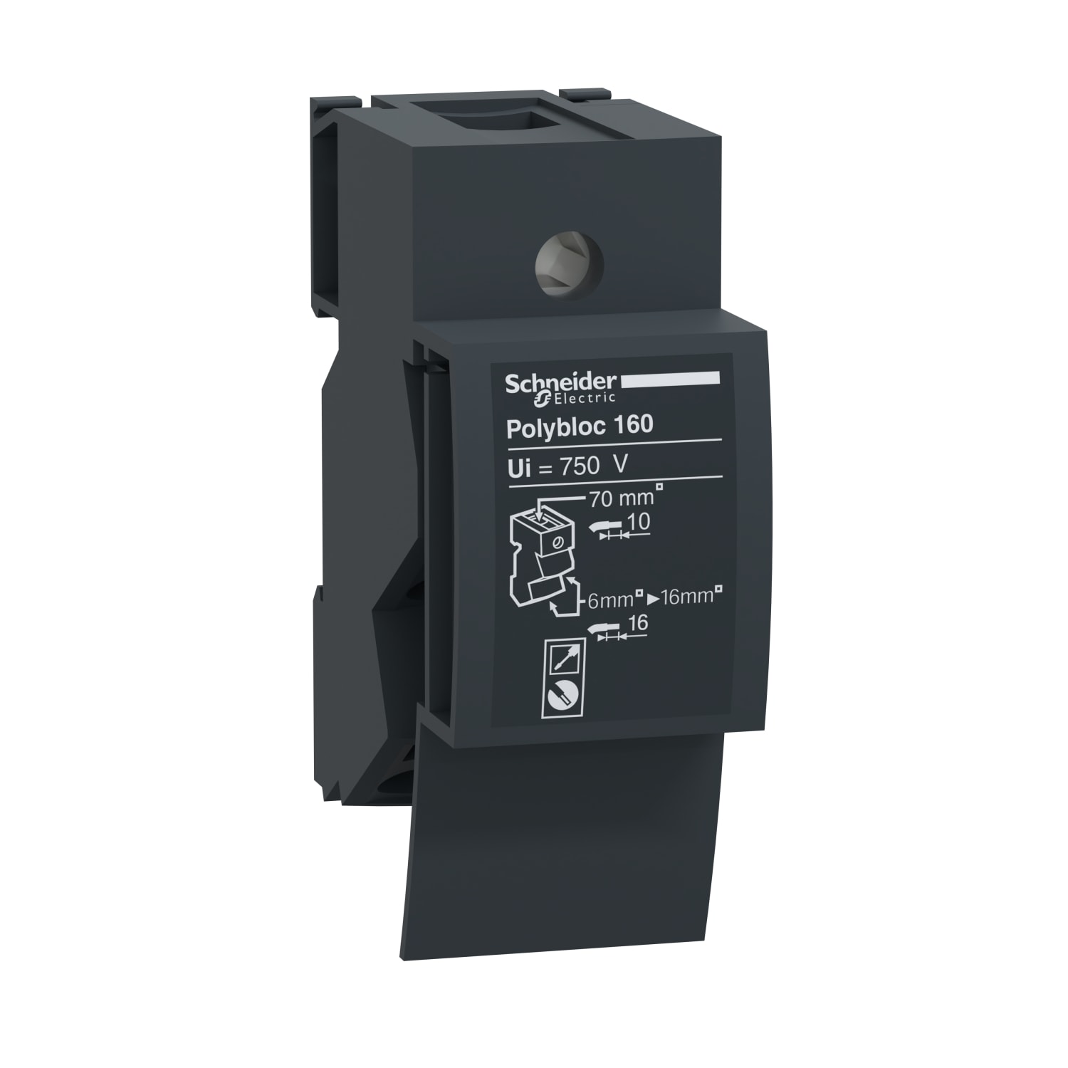 SCHNEIDER ELECTRIC SNRLVS04031 POLYBLOC 160A 1P