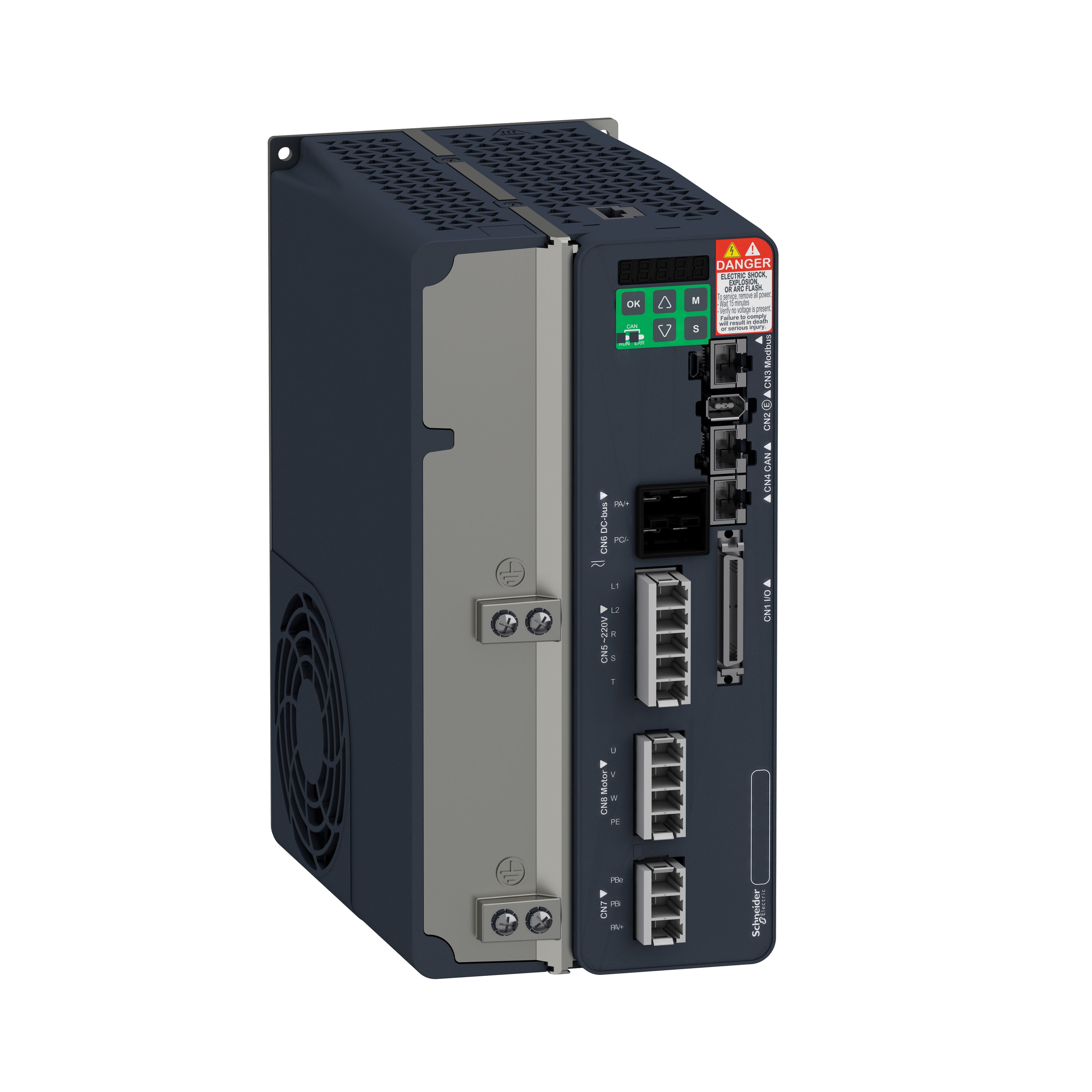 SCHNEIDER ELECTRIC - SNRLXM28SU45M3X LXM28 SERCOS 1/3PH 230V 4,5KW