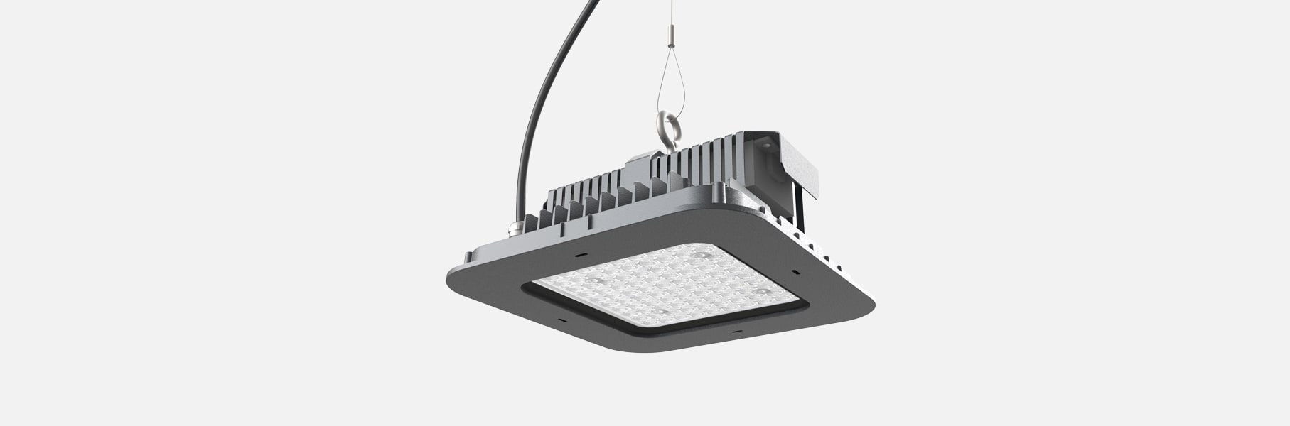 EP SPA (LANZINI) - LZNL00QH4015BL40100 QH 100W 4000K 15° ON/OFF IP67 GREY
