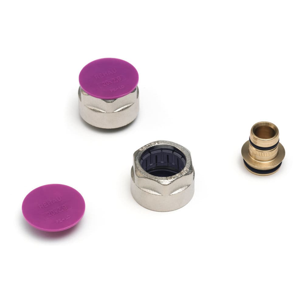 REHAU SPA RE413601271001 SET DI RACCORDI MECCANICI 20X2,0 FASTLOC
