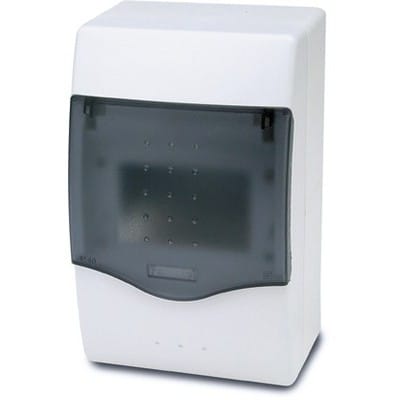 MASTER SRL MSTM03604 CENTRALINO PARETE 4 MOD.P.TRASPAR. IP40