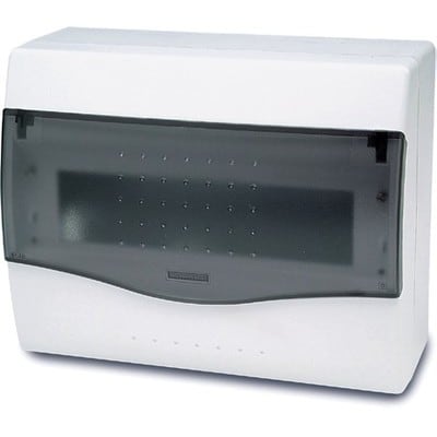 MASTER SRL - MSTM03608 CENTRALINO PARETE 8 MOD.P.TRASPAR. IP40