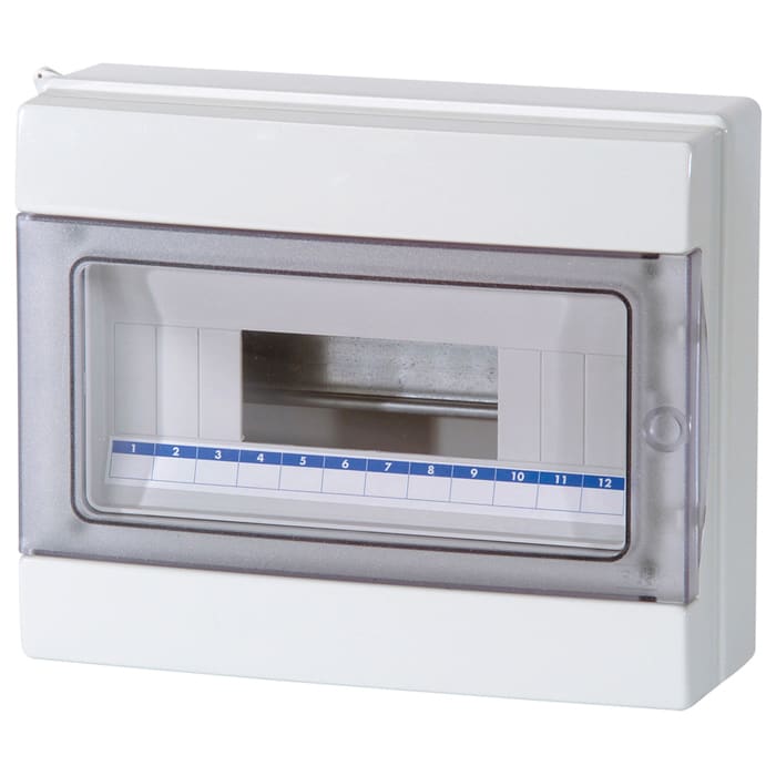 MASTER SRL MSTM04912-T C.PARETE 12MOD.P.TRASPAR. IP65