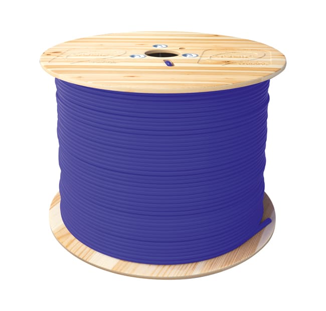 QUBIX S.R.L. NETWORK - QBX05B2834VIBB0500 Cavo R6A+UT4H23 C6AU/UTP AWG23 LSZH B2ca