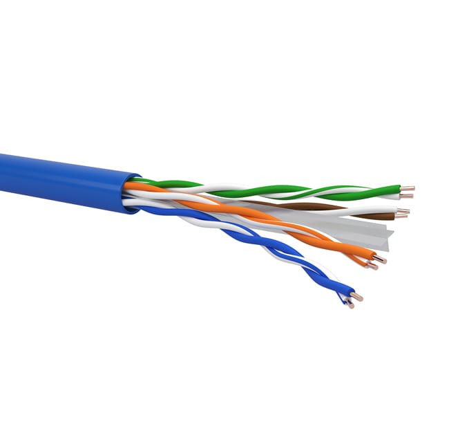 QUBIX SPA QBX05C2701BLSC0305 CAVO R6UT4H24 C6 U/UTP AWG24 LSZH CCA