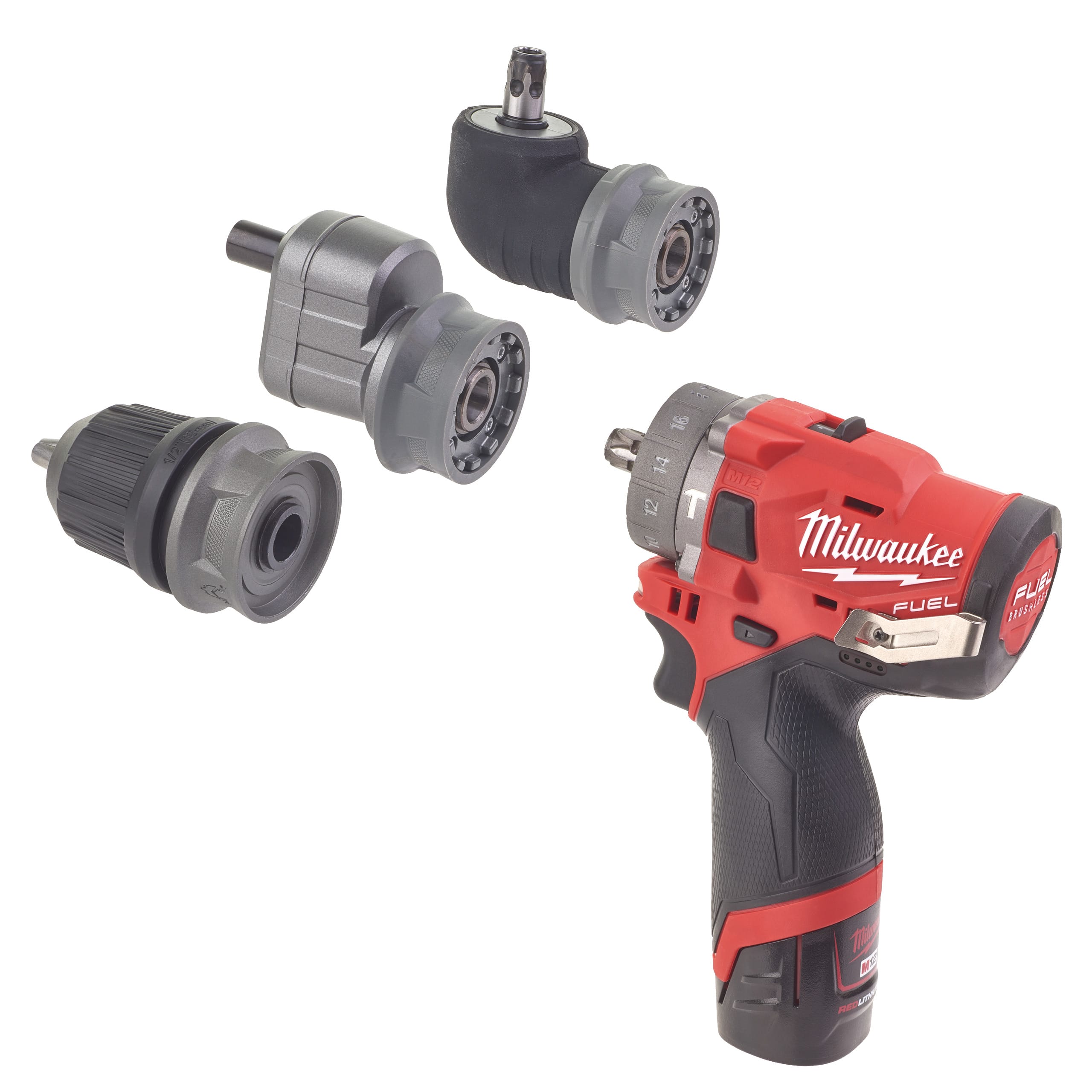 MILWAUKEE - AEG COP4933464138 M12 FPDXKIT-202X_KIT TRAPANO 12V 3MANDR.