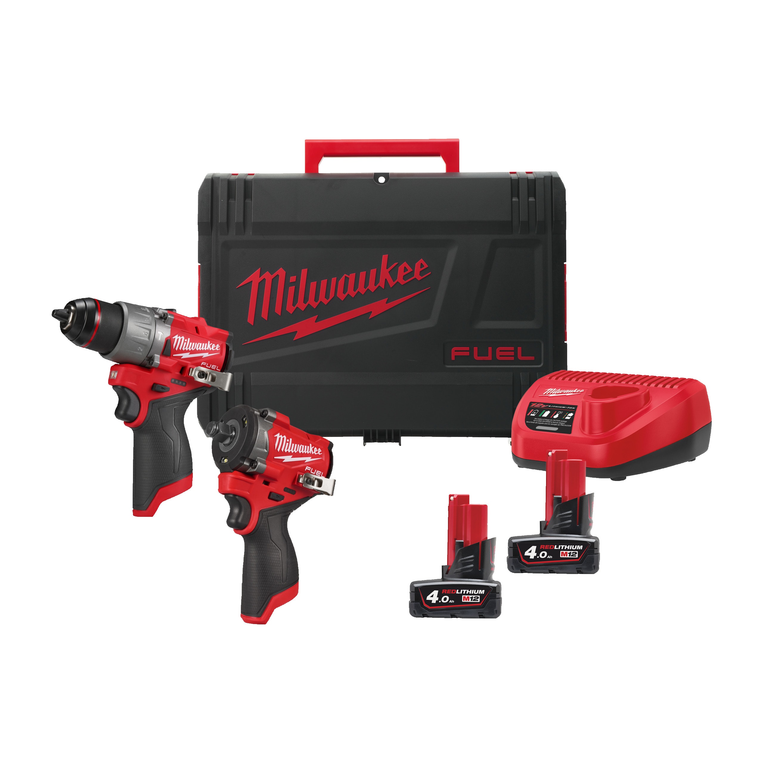 MILWAUKEE - AEG COP4933498741 M12 FPP2X2-402X KIT M12FPD2+FCIW2F12