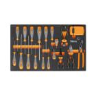 BM SPA - BMM024500879 Vassoio morbido in EVA giravite Beta Max, pinze e inserti da 1/4'