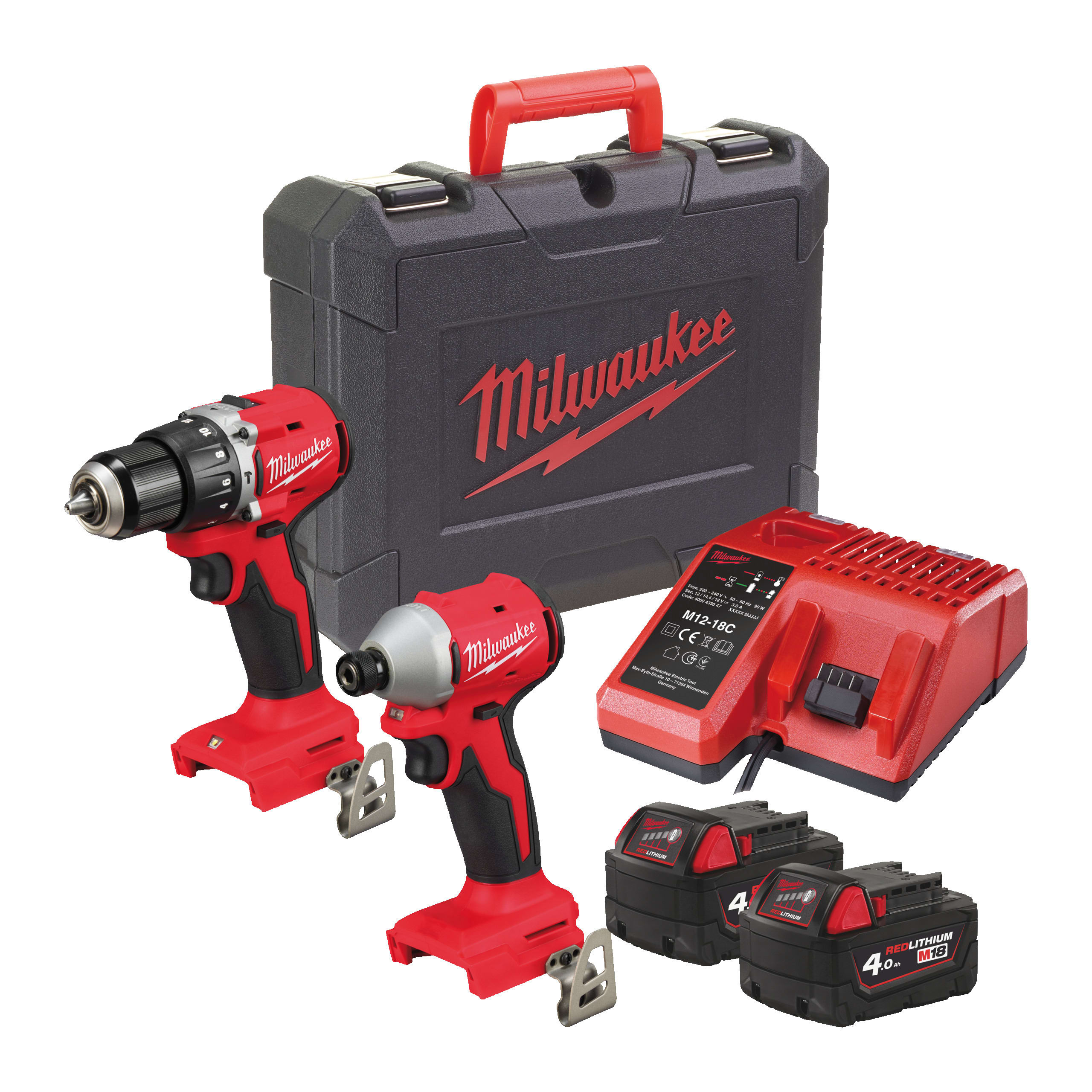 MILWAUKEE - AEG COP4933492827 M18 BLCPP2A-402C KIT BLPDRC+BLIDRC