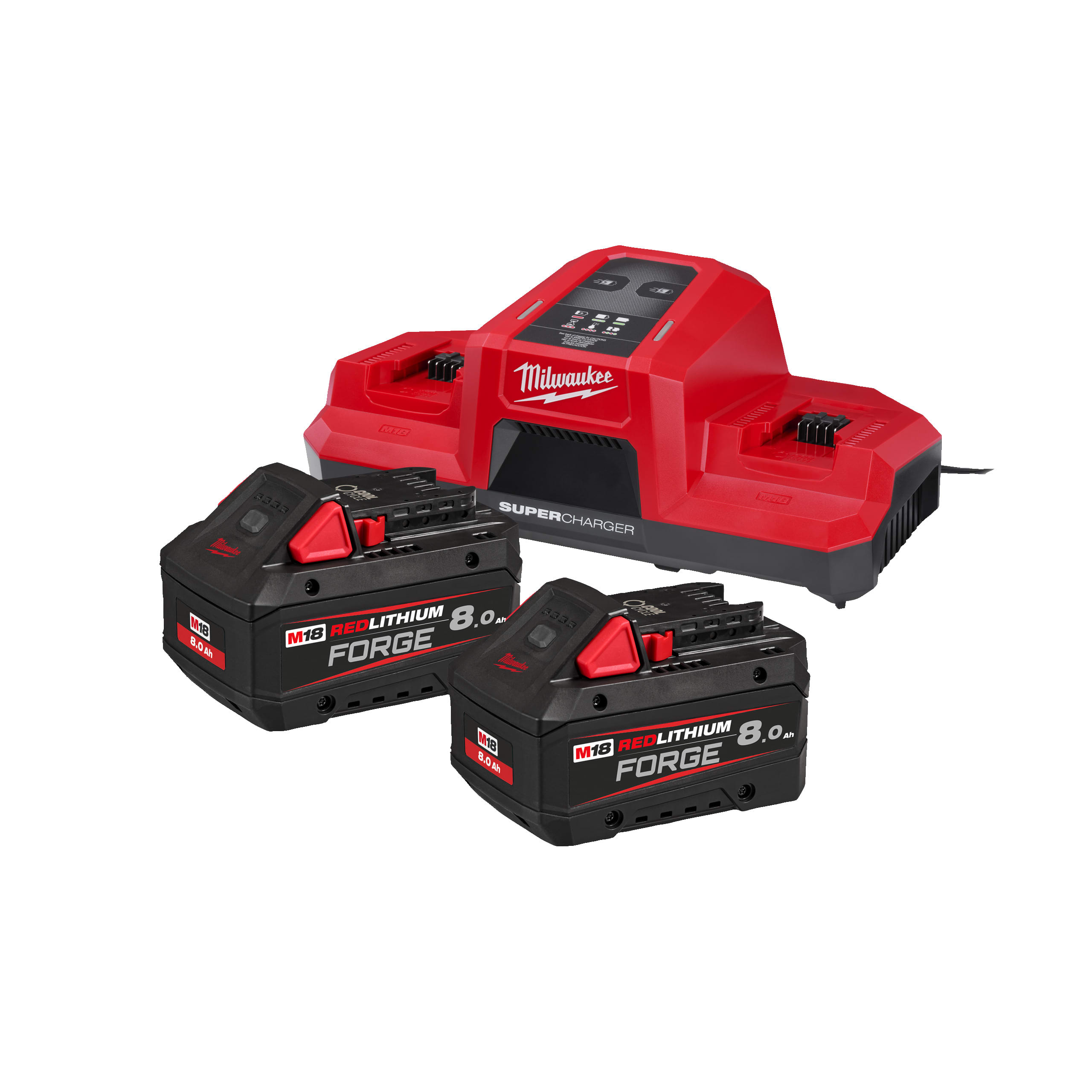 MILWAUKEE - AEG COP4933498616 M18 FORGENRG-802 DBSC NRG KIT 8 AH FORGE