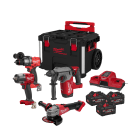 MILWAUKEE - AEG - COP4933500125 M18 FPP4HF-803P KITTONE 4 MACCHINE FORGE
